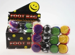 Hakisak tricotat – mingea de lovit footbag, set 24 bucăți