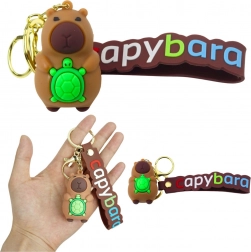 Pandantiv Capybara cu ţestoasă