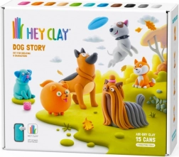 Hey Clay: Povestea câinilor - set de plastilină