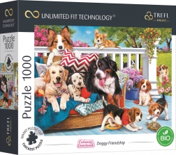Puzzle Cuteness Overload: Prietenie canină 1000 piese