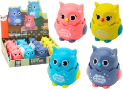 Mecanism cu fricțiune Little Jolly Owl 4 culori