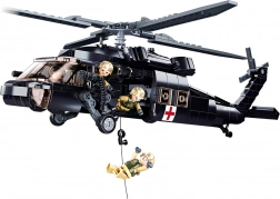 Sluban ModelBricks elicopter de salvare UH-60 Black Hawk