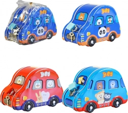 Pușculiță în formă de mașină pentru copii