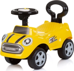 Chipolino premergător auto cu melodii Go-Go – Galben