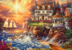 Puzzle Bluebird Viața pe recif 2000 de piese
