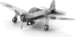 METAL EARTH puzzle 3D din metal – avion de vânătoare Mitsubishi Zero