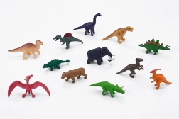 MOJO mini lumea animalelor preistorice – set de 12 figurine în tub