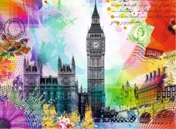Puzzle Carte Poștală din Londra 500 piese Ravensburger