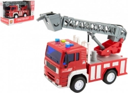 Mașină de pompieri cu duză de apă și efecte luminoase