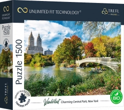 Puzzle TREFL UFT Wanderlust: Fermecătorul Central Park, New York – 1500 piese