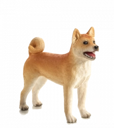 Figurină din plastic câine Shiba Inu MOJO