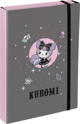 Mape pentru caiete școlare A4 Jumbo KUROMI gri