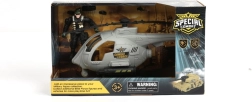 Elicopter militar cu figurina și accesorii