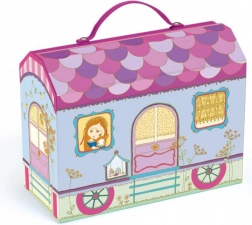 DJECO Tinyly figurina Bluchka cu casă de călătorie