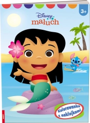 Disney Maluch: carte de colorat cu autocolante