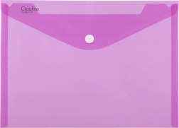 Plic cu capsă A4 OPALINE roz