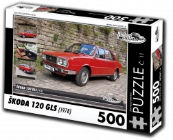 Puzzle RETRO-AUTA Škoda 120 GLS 1978 – 500 de piese