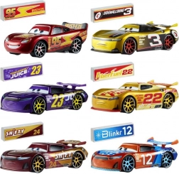 mașinuță disney pixar cars nascar – lightning mcqueen model metalic 1:55
