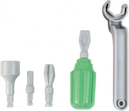 Masterkidz set de unelte manuale 6 buc – șurubelniță și cheie pentru tabla STEM