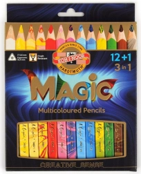 creioane pastelate artistice magic 12+1 buc koh-i-noor