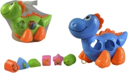 Dinozaur cu cuburi 27 cm