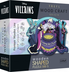 TREFL puzzle din plută Villains: Uneltim planuri 505 piese