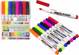 Markere magice pe apă – 8 culori pentru desen pe apă, sticlă și table