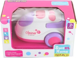 Aspirator de jucărie pentru copii cu baterii, lumini și sunete