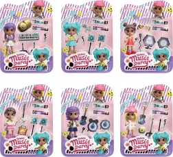 Păpușă cu Instrumente Muzicale 9 cm