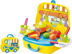Bucătărie pentru copii în valiză Buddy Toys