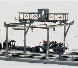 Piko Authentic Edition Macara pod pe pod la cimitirul de locomotive - 61102