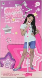 Microfon pentru fete cu stativ și conectare la MP3