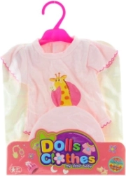 haină pentru păpușă 36–46 cm – body cu căciuliță