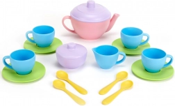Green Toys set de ceai roz 17 piese