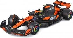 Model Bburago McLaren MCL38 1:24 în vitrină de protecție