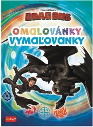 Carte de colorat Cum să-ți dresezi dragonul 20 × 27,5 cm