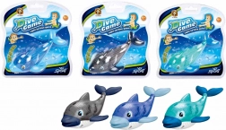 Delfin scufundător cu lumină 14 cm