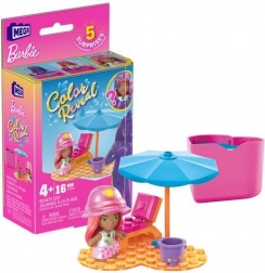 Mega Construx Barbie Color Reveal micropăpușă