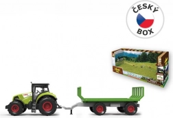 Tractor cu remorcă, cu sunet și lumină