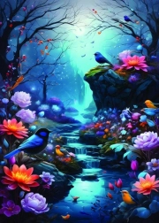 Puzzle Natura fermecată 500 piese ALIPSON