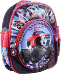 Rucsac pentru copii cu motiv Monster Truck