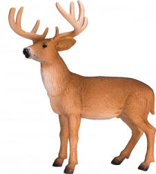 Mojo cerb coadă-albă – figurină realistă de animal pentru copii și colecționari