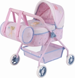 Primul meu cărucior pentru păpuși cu geantă Gala, 56 cm
