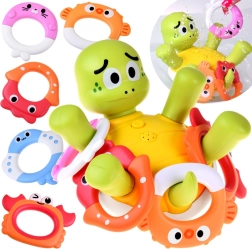 Țestoasă interactivă pentru baie cu fântână de apă