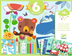 Djeco activități creative Șoricelul și prietenii săi