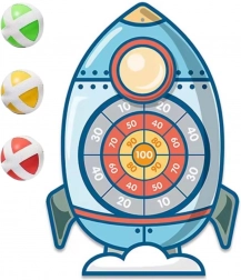 Woopie Joc de Îndemânare Darts cu Arici pentru Țintă Rachetă