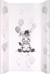 Salteluță de înfășat NEW BABY Zebra albă 80 × 50 cm