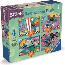 Ravensburger Puzzle Disney: Stitch activități distractive 4în1