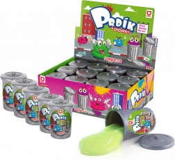 Mucilagiu pârâitor în pubelă – slime cu sunete de pârâit