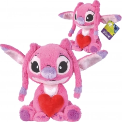 Pernă de pluș DISNEY Lilo și STITCH – Angel cu inimioară 25 cm